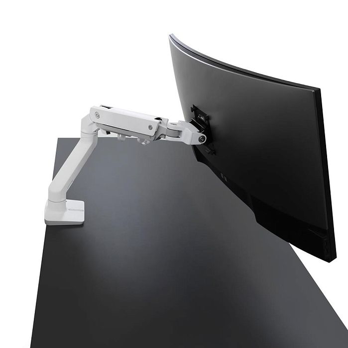 Кронштейн для монитора Ergotron HX Desk Monitor Arm (white) (45-475-216) - фото 4