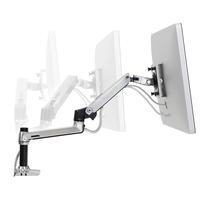 Кронштейн для монитора Ergotron LX Desk Monitor Arm (polished aluminum) (45-241-026) - фото 2