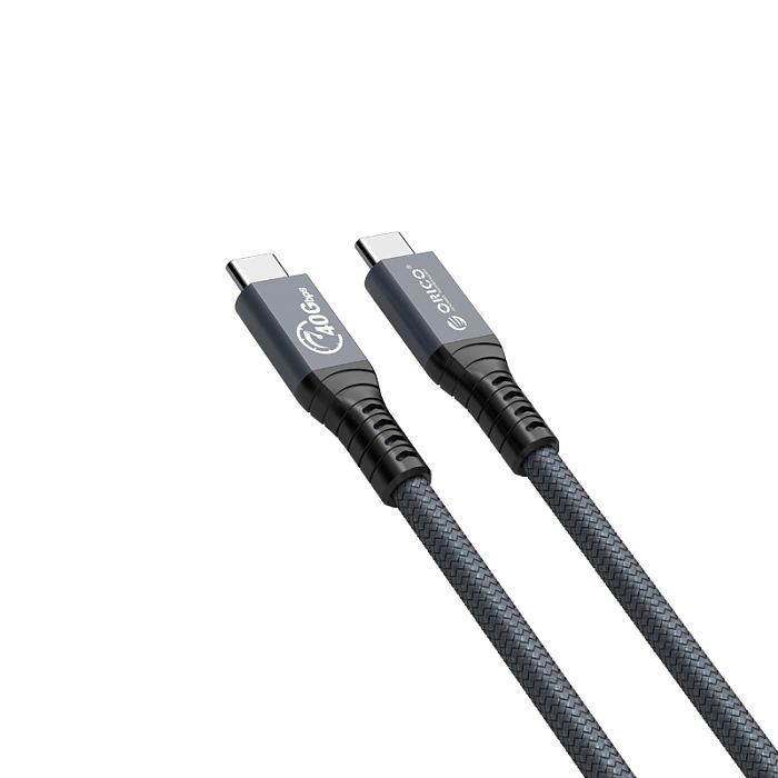 Кабель ORICO PD Thunderbolt 4 TBZ4-20-GY-BP, 2 метра - фото 4