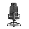 Эргономичное компьютерное кресло FoxGear NETZ One, DGBK, чёрный (FG-NETZ-ONE-DGBK) - фото 6