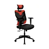 Игровое кресло Aerocool Guardian, черный/красный - фото 1