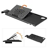 Съёмный ноутбучный столик для кресла FoxGear NETZ NTray, чёрный (FG-NTR-BK) - фото 2