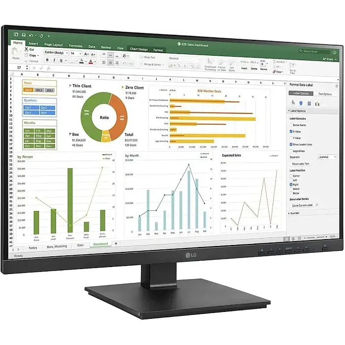 Full HD монитор LG 24BN650Y-B - фото 3