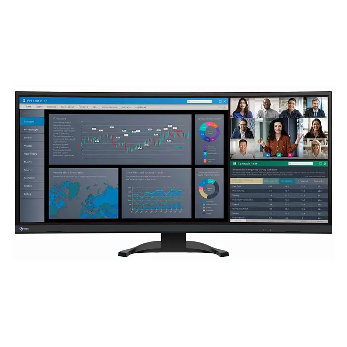 3.5K монитор Eizo FlexScan EV3451X-BK - фото 1