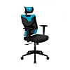 Игровое кресло Aerocool Guardian, черный/голубой - фото 1