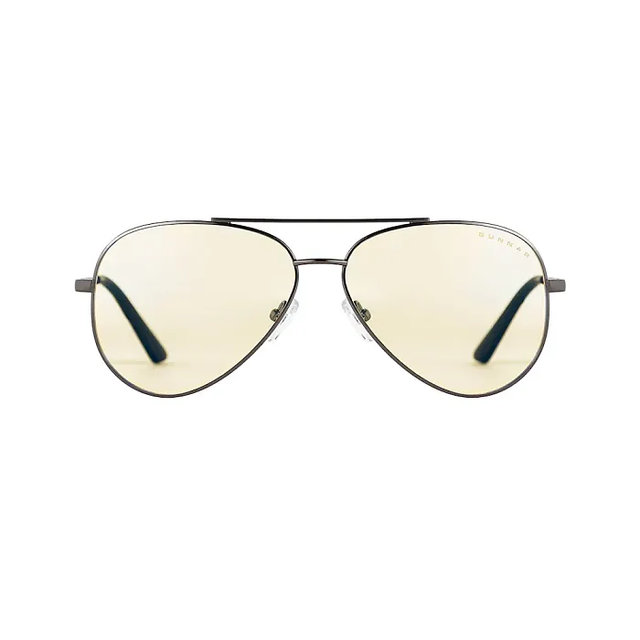 Очки для компьютера GUNNAR Maverick, Gunmetal, Amber (MAV-05001) - фото 1