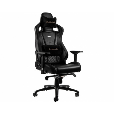 Игровое кресло Noblechairs EPIC Real Leather Black (NBL-RL-BLA-001)