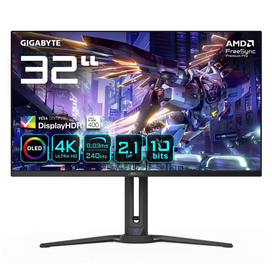 4K QD-OLED монитор Gigabyte AORUS FO32U2P