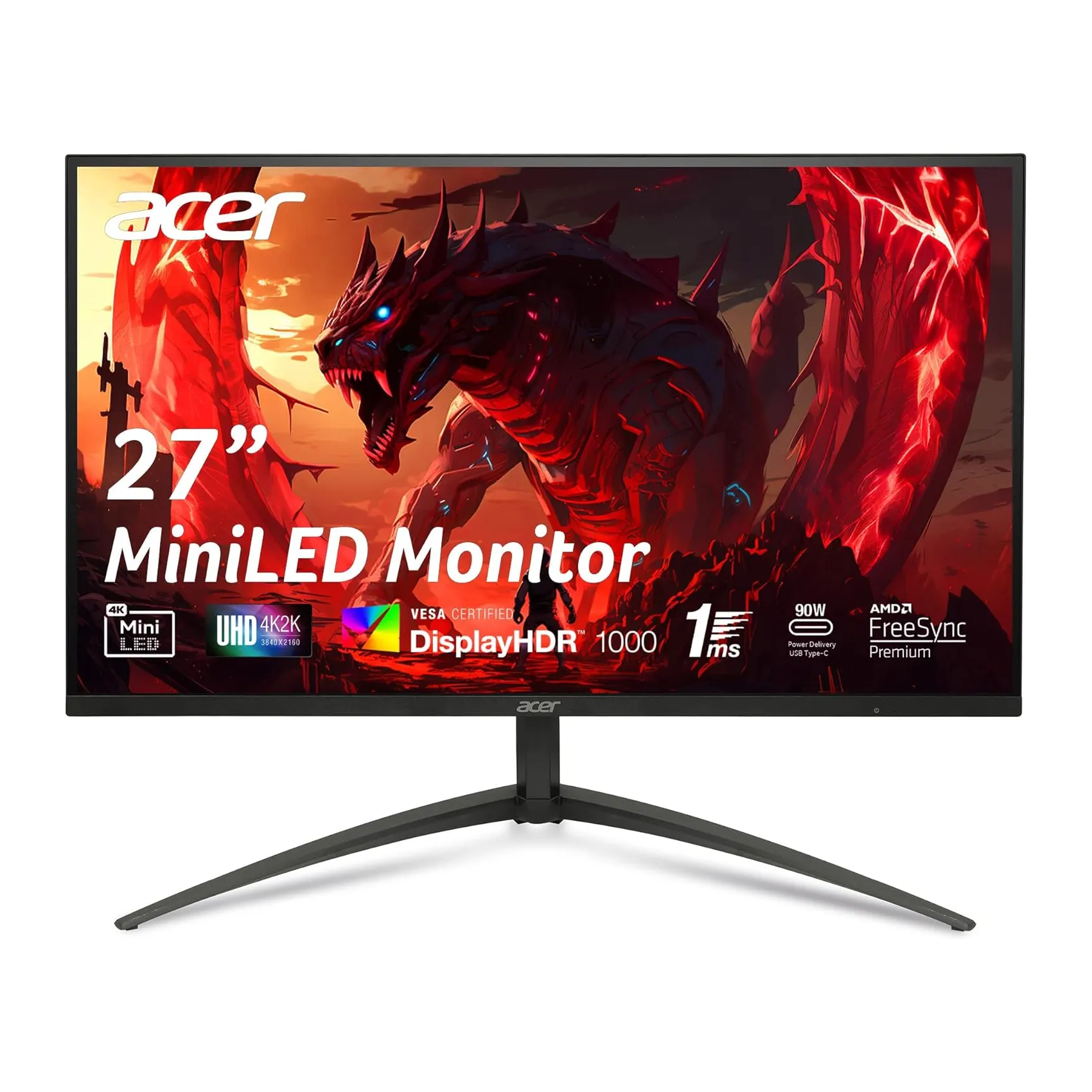 4K монитор Acer Nitro XV275KP5biipruzx