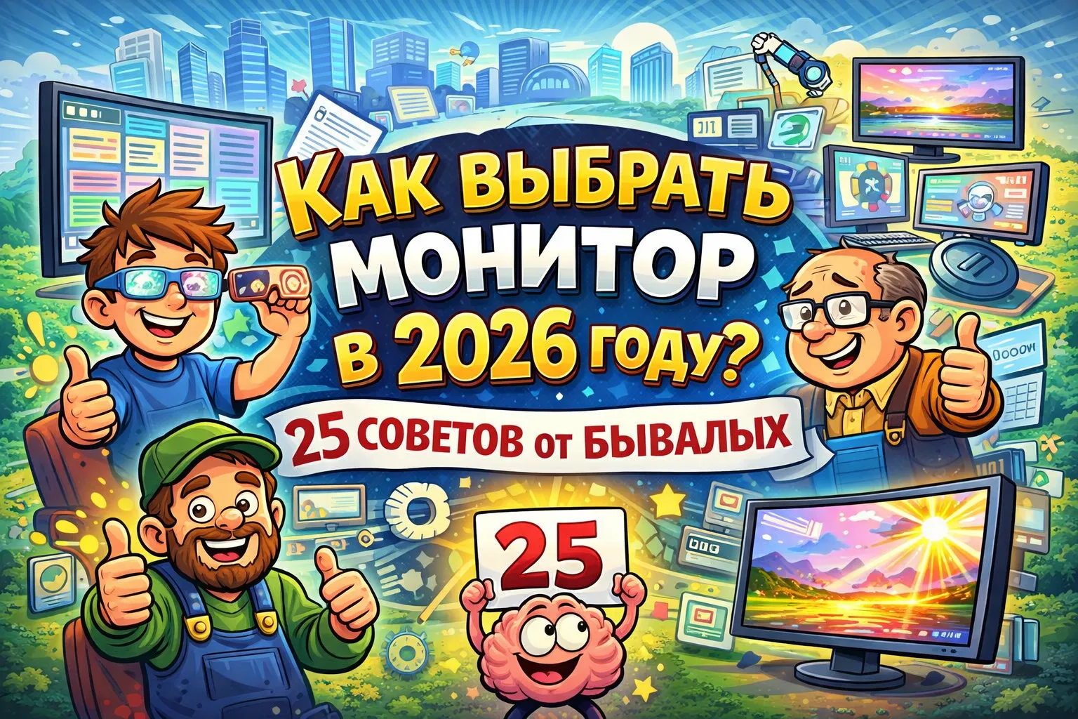 Как выбрать монитор в 2026 году