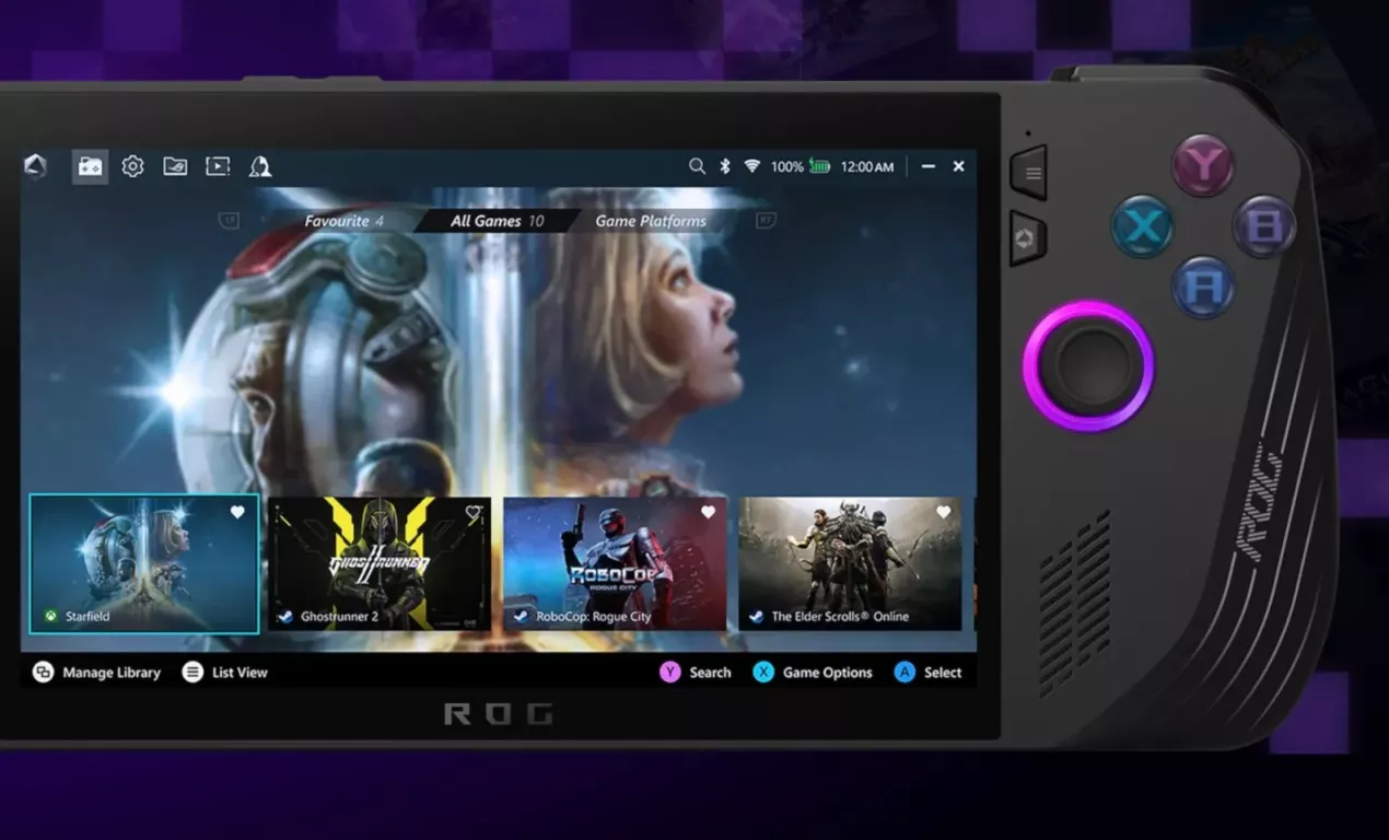 Портативная игровая консоль ASUS ROG Ally X