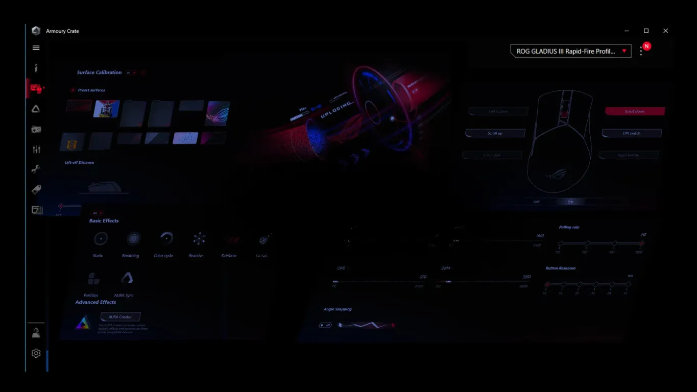 Игровая мышь ASUS ROG Gladius III