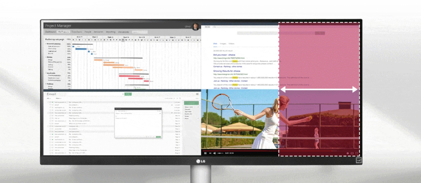 Монитор LG 29WQ600-W