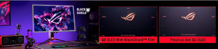 Новое покрытие QD-OLED матрицы в ROG Swift PG32UCDM3 