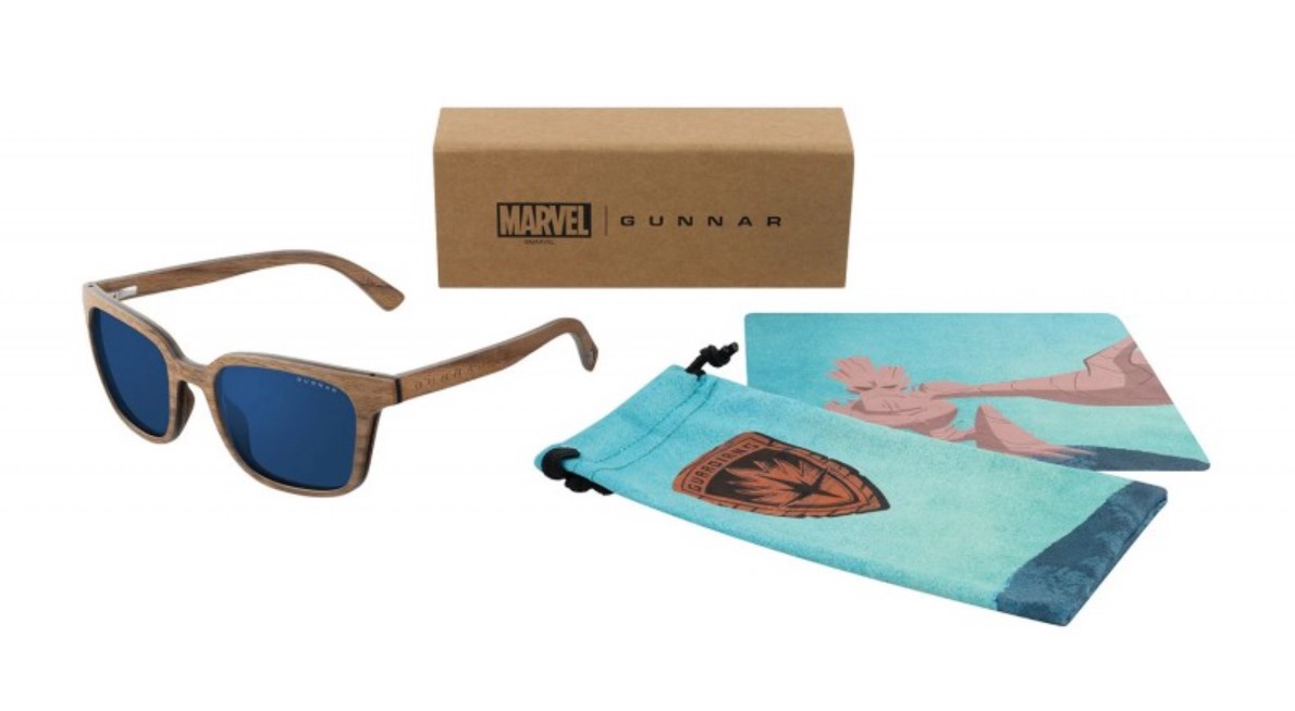 Солнцезащитные очки GUNNAR Groot Edition Clear, Дерево