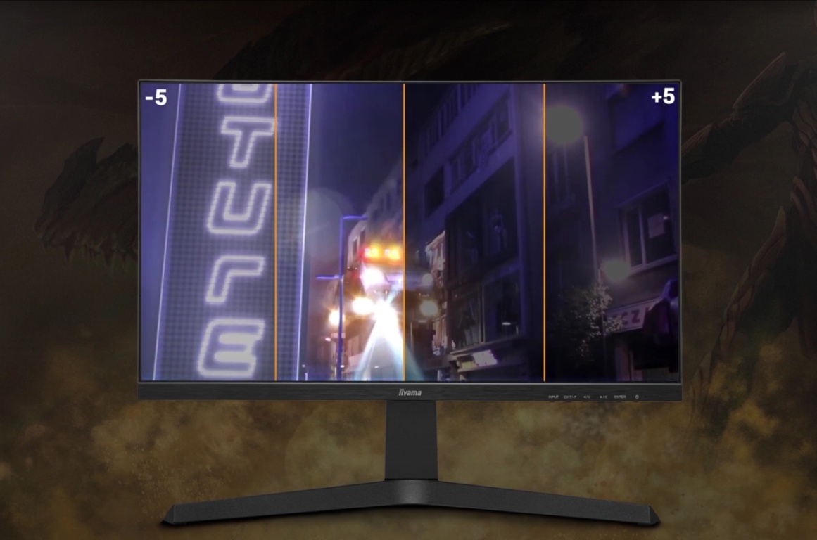 Настройка черного цвета iiyama G-Master GB2790QSU-B5 Gold Phoenix
