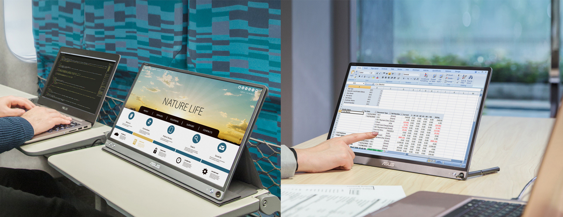 Монитор ASUS ZenScreen Go MB16AP