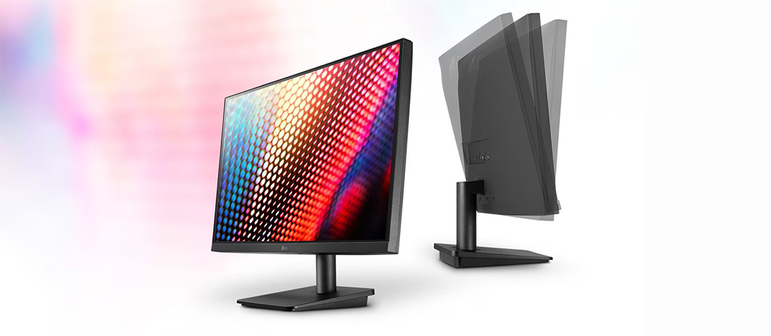 Монитор LG 24MP400-B: дизайн