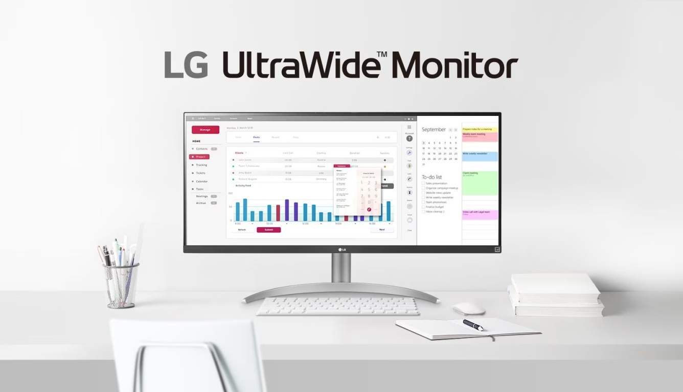 Монитор LG 34WQ650-W: обзор