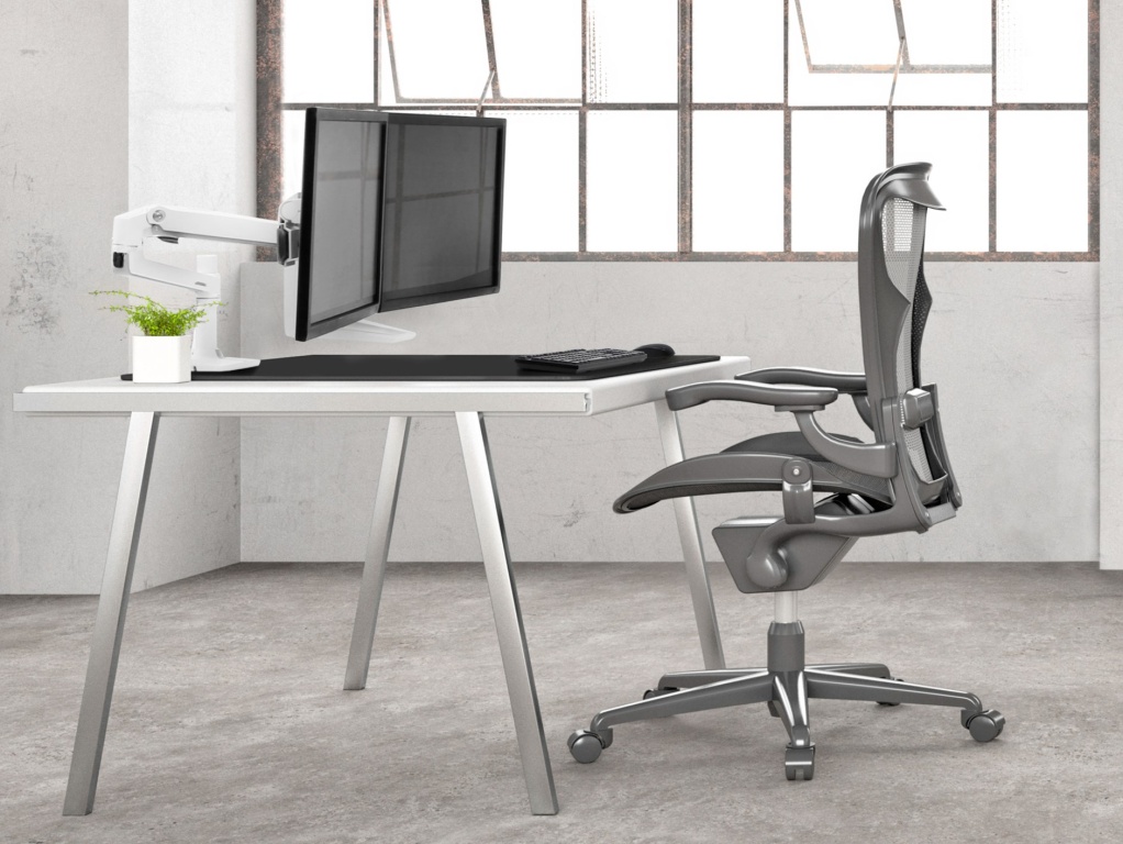 Настольный кронштейн Ergotron LX Desk Dual Direct Arm