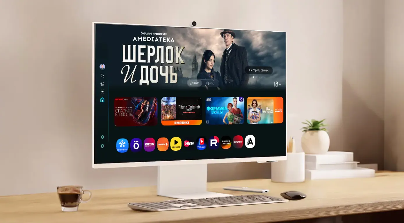 Монитор Samsung Smart Monitor M8 M80D S32DM801U