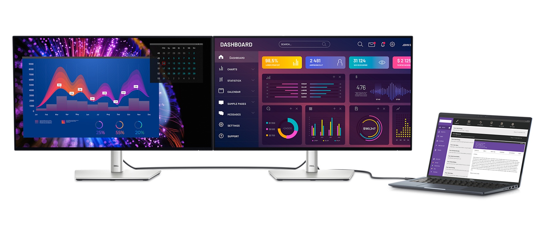 Монитор Dell UltraSharp U2724DE