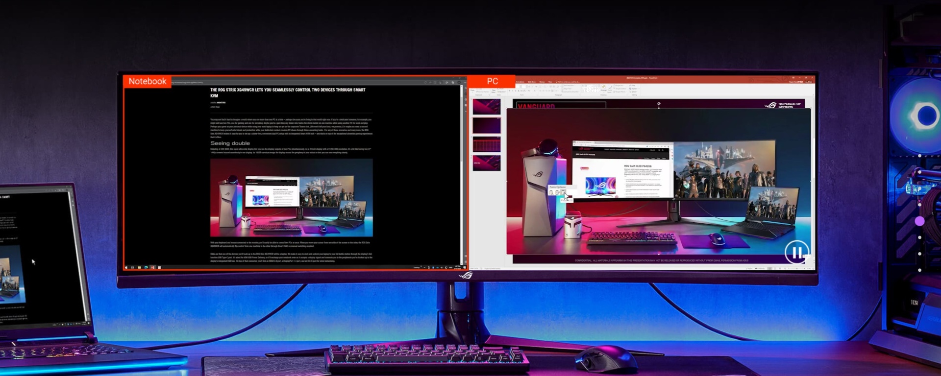Монитор ASUS ROG Strix XG49WCR