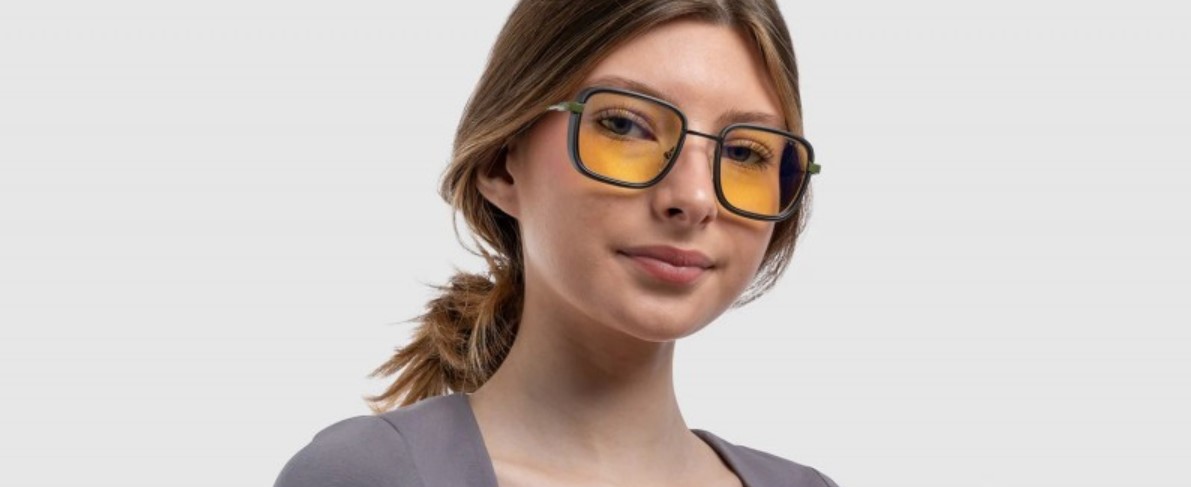 Очки для компьютера GUNNAR FALLOUT VAULT 33, Clear, GUNMETAL-OLIVE