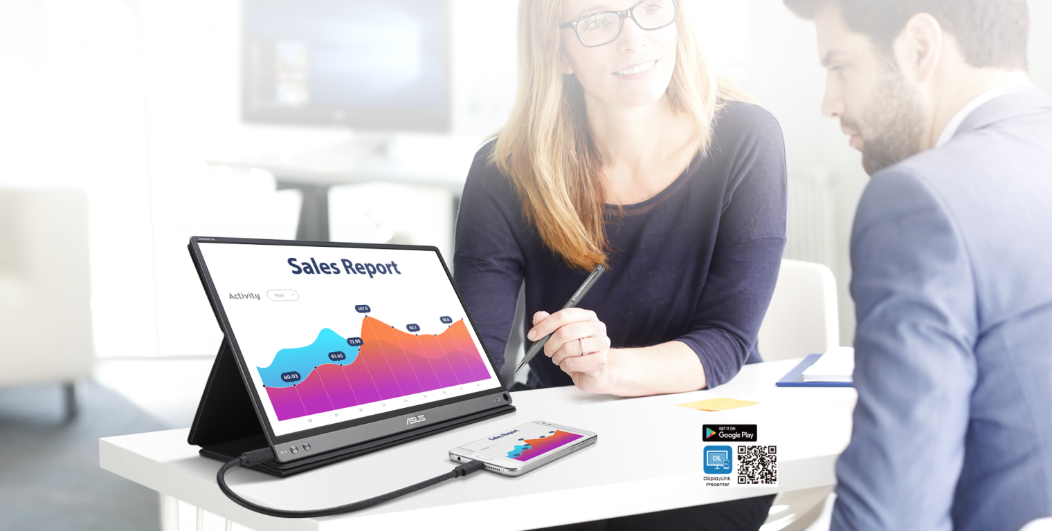 Монитор ASUS ZenScreen Go MB16AP