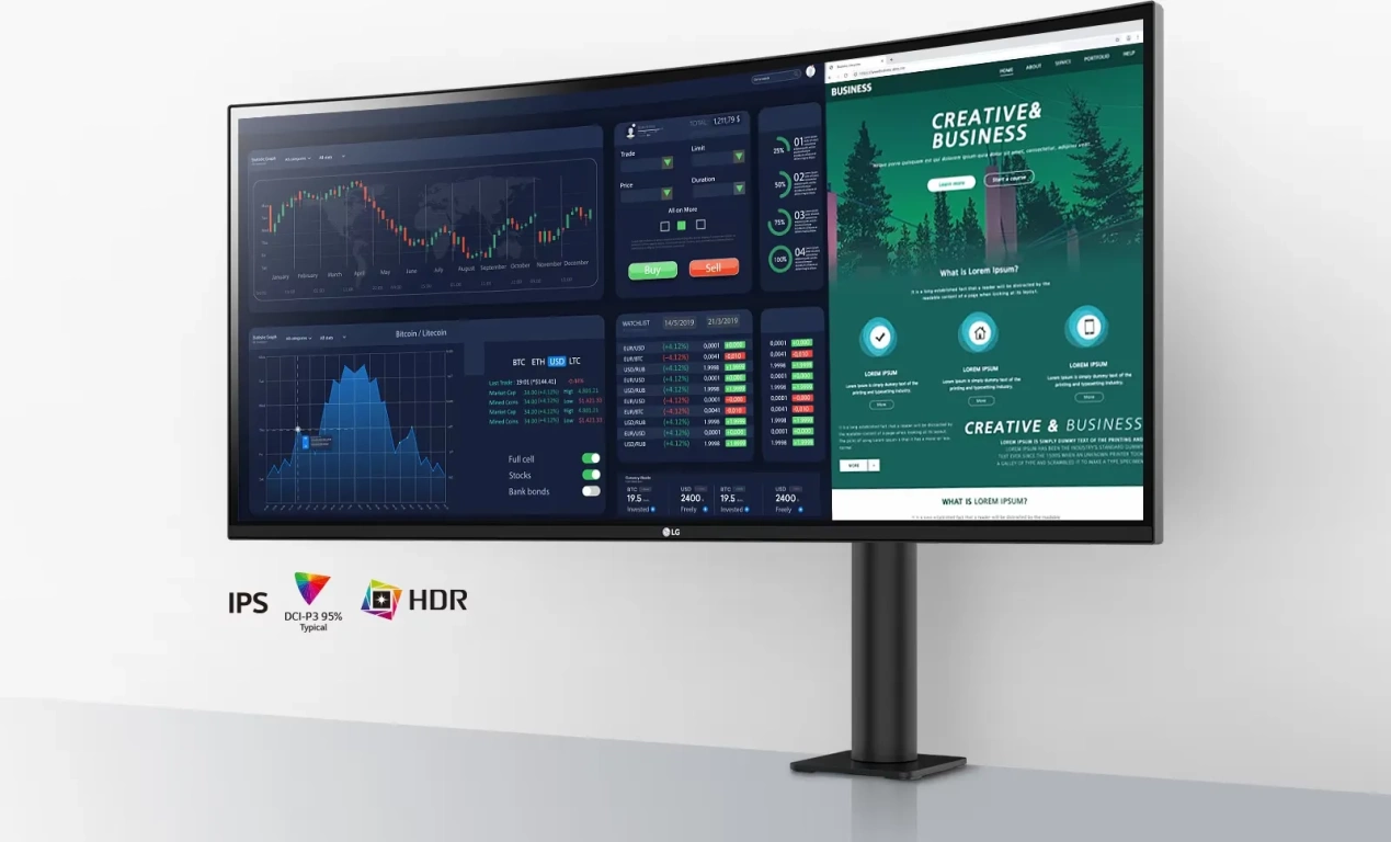 Монитор LG 34WP88CN-B