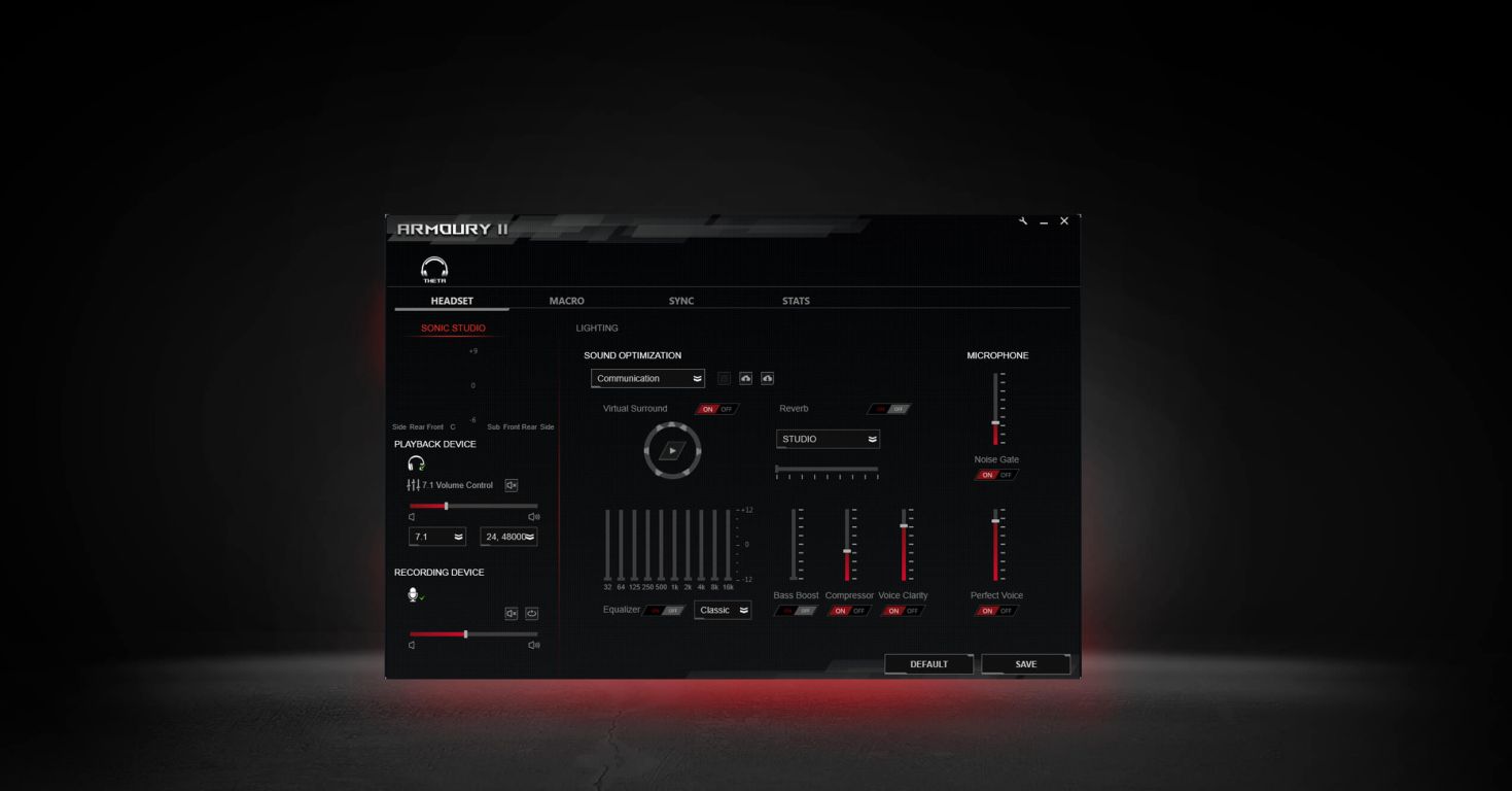 Гарнитура ASUS ROG Theta 7.1