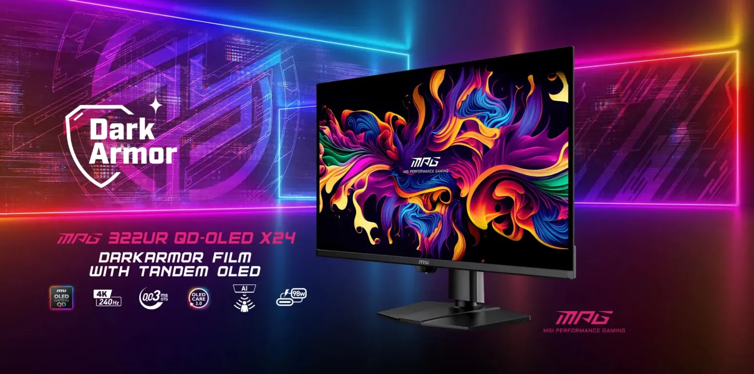 Монитор MSI MPG 322UR QD-OLED X24