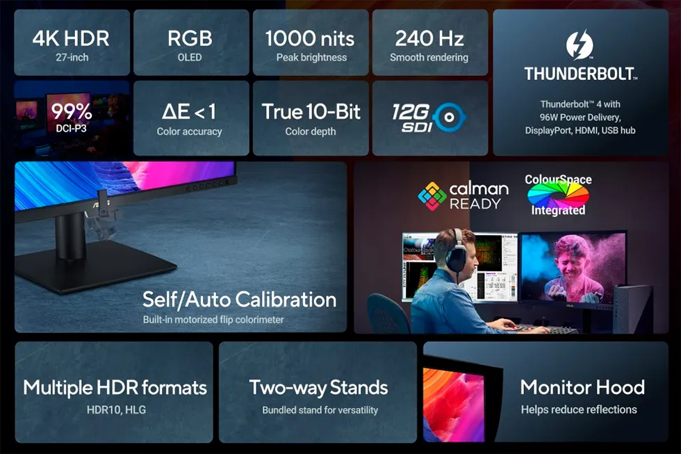 Монитор ASUS ProArt PA27USD