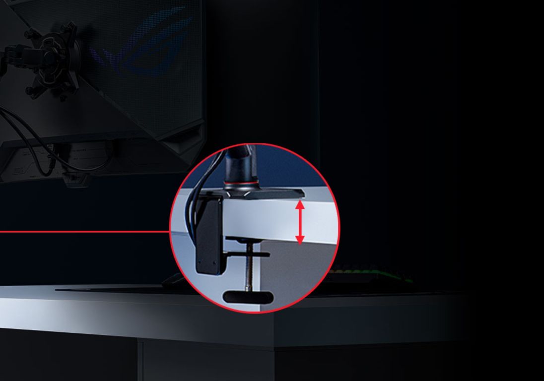 Настольный кронштейн ASUS ROG Ergo Monitor Arm AAS01