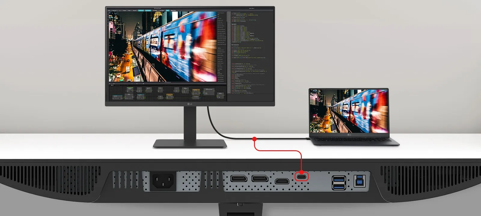 Монитор LG 27BA65QB-B