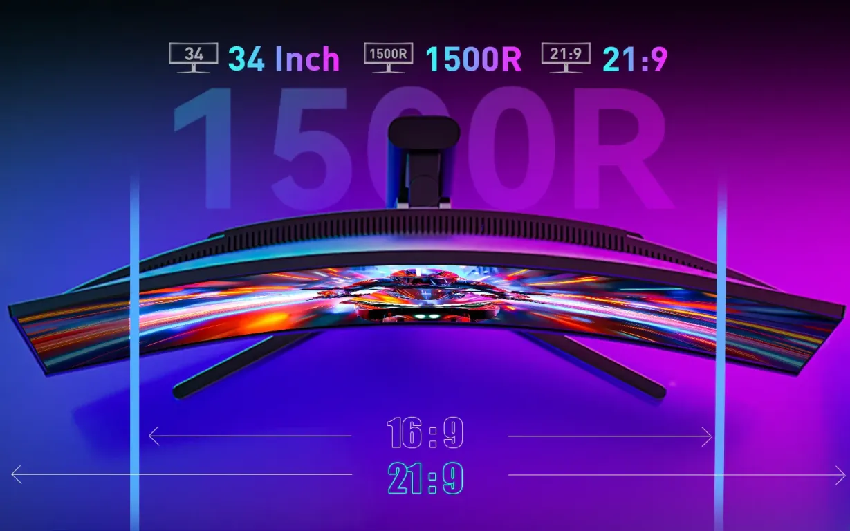 Монитор Titan Army C34CHR