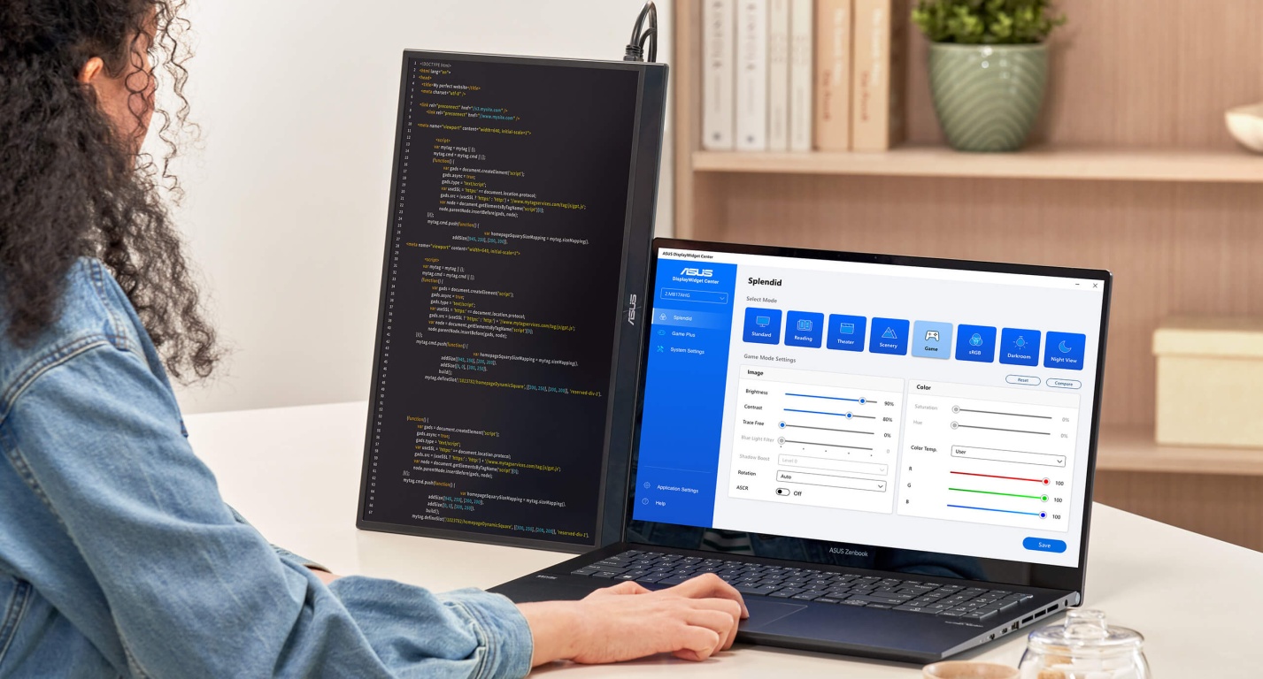 Портативный монитор ASUS ZenScreen MB16QHG