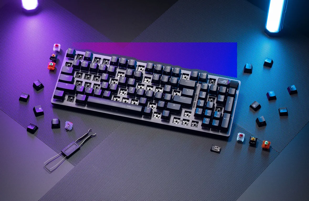Игровая клавиатура ASUS ROG Strix Scope II 96 беспроводная