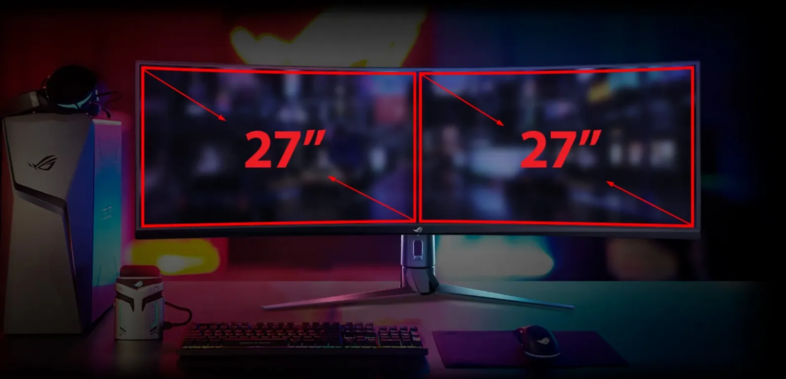 Монитор ASUS ROG Strix XG49VQ 32U990A