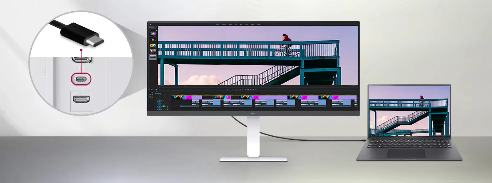 Монитор LG UltraWide 34U530A-W