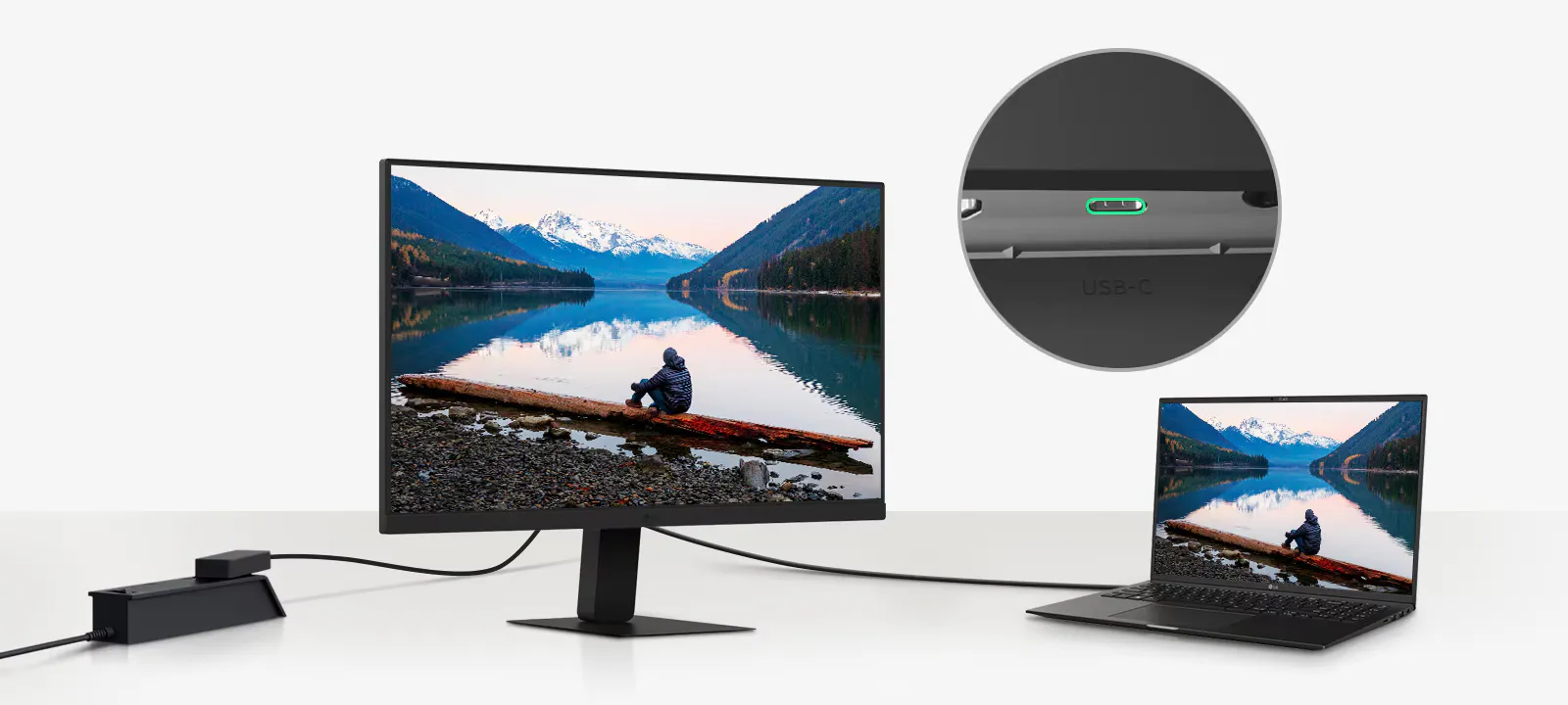 Монитор LG 24U631A-B