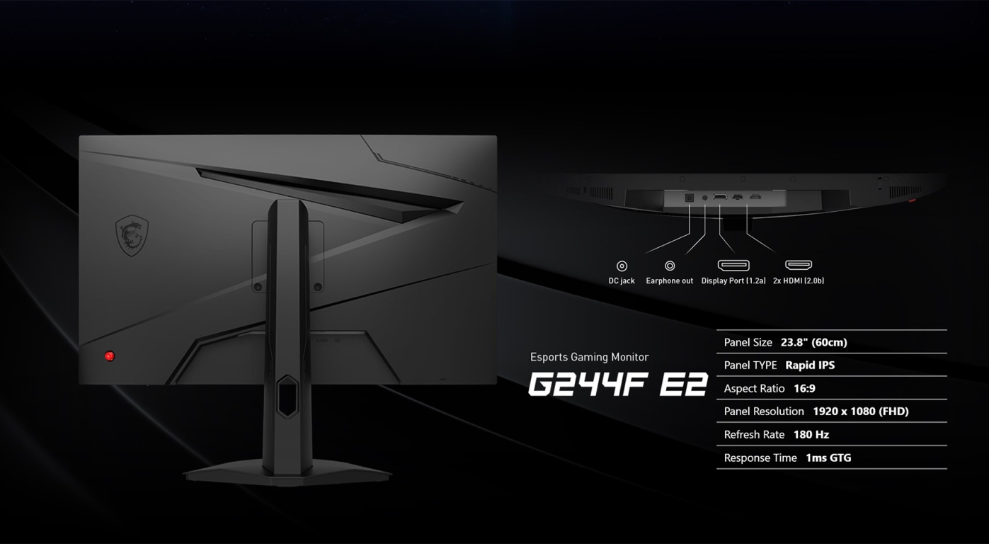 Монитор MSI G244F E2