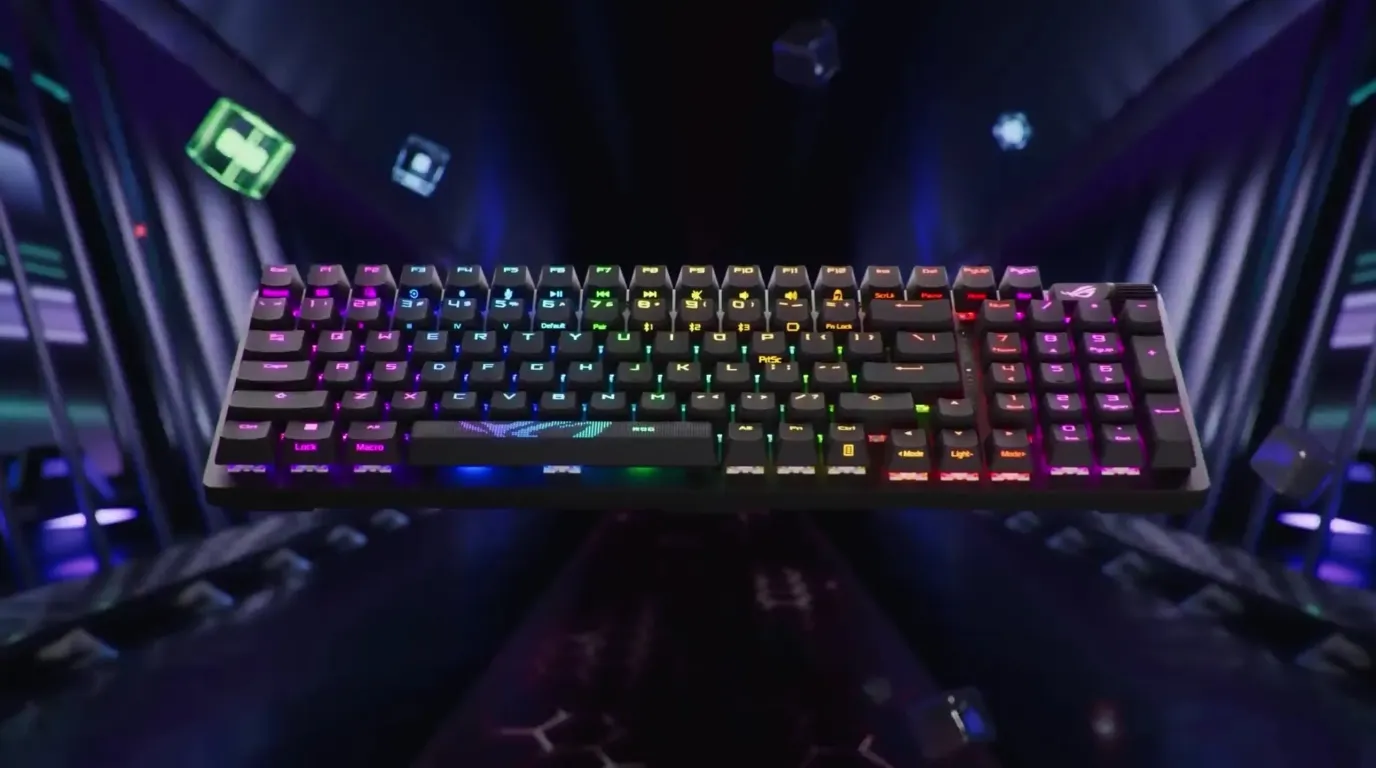 Игровая клавиатура ASUS ROG Strix Scope II 96 беспроводная