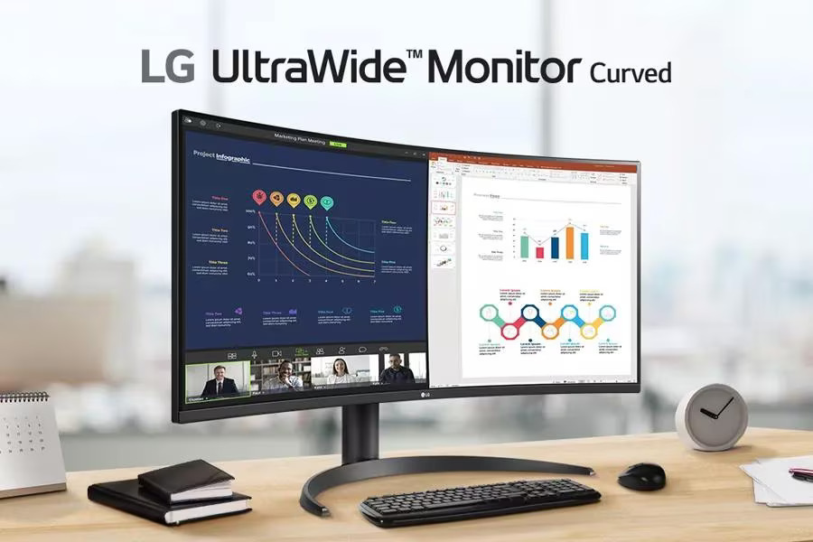 Монитор LG 34WR55QC-B