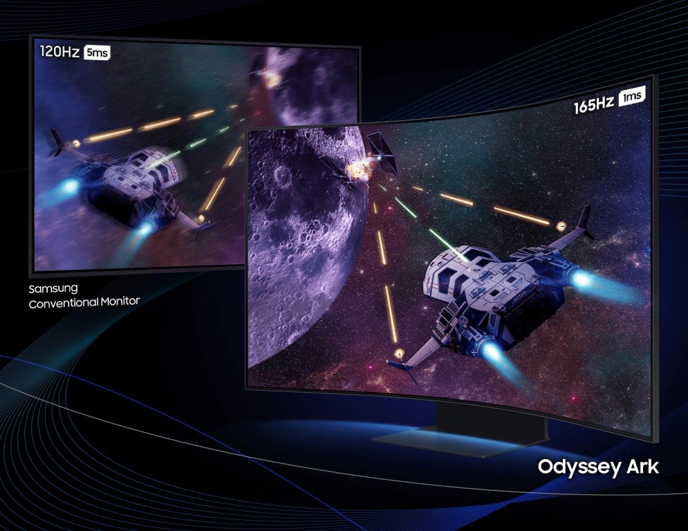 монитор Samsung Odyssey Ark S55BG970NI