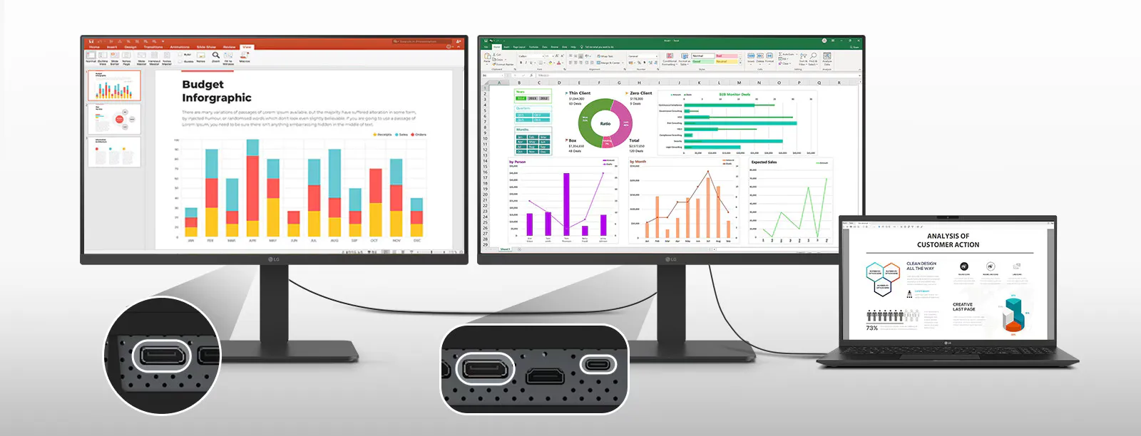 Монитор LG 27BA65QB-B