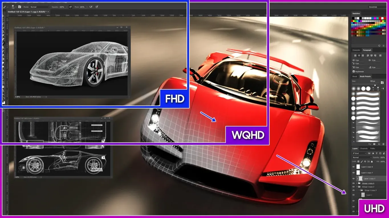 Монитор Samsung LU32J590UQPXEN