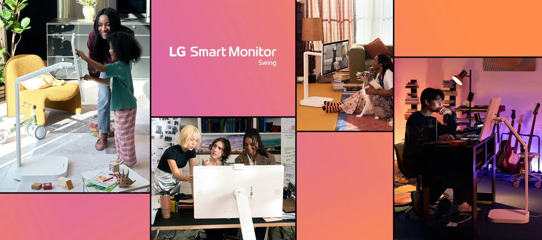 LG 32U889SA Smart Monitor Swing