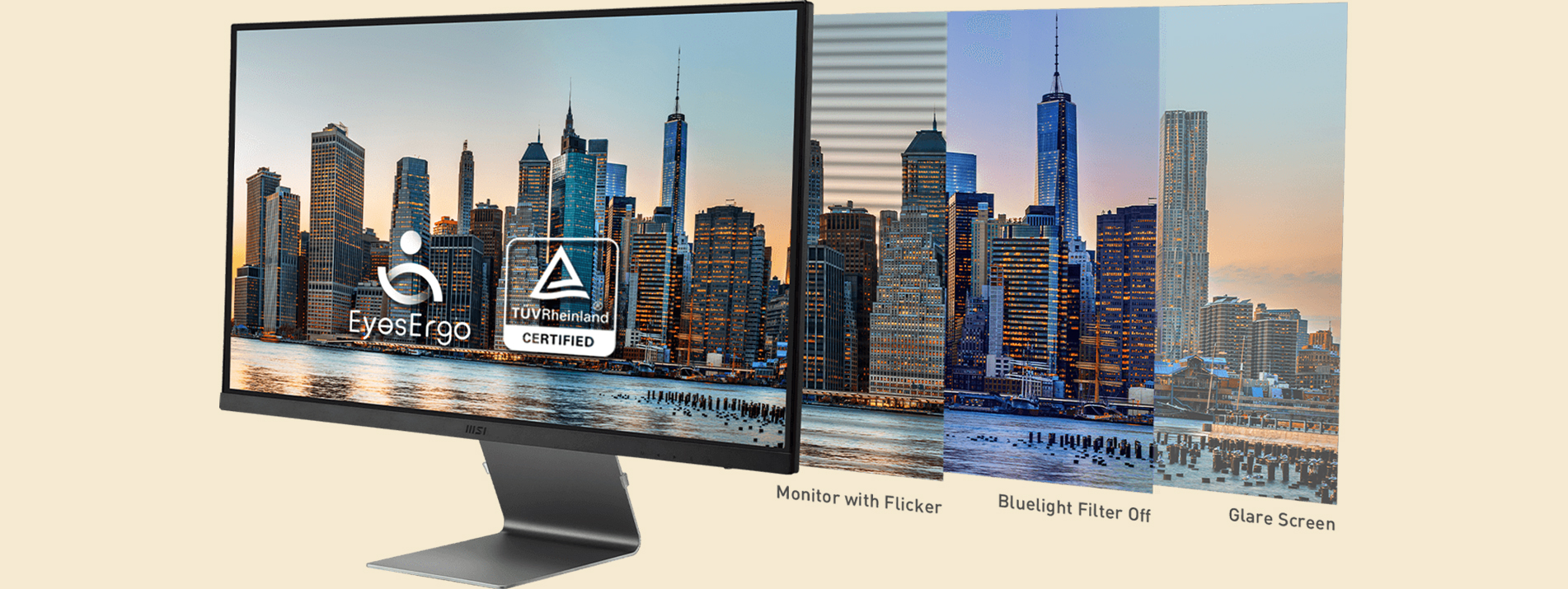 Монитор MSI Modern MD271UL: EYESERGO