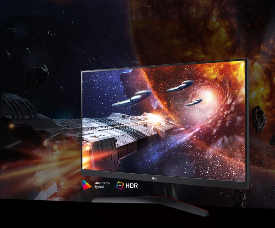 Цвета монитора LG 24GN60R-B